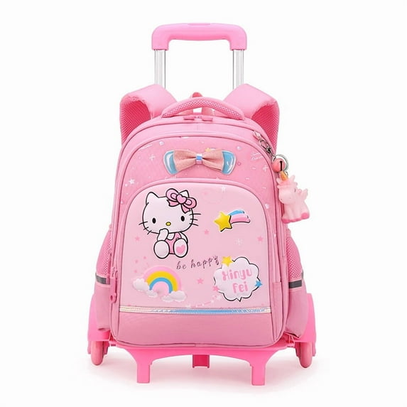 New Hello Kittys Trolley Large Capacity Bag Cute Breathable Water Proof Cartoon
