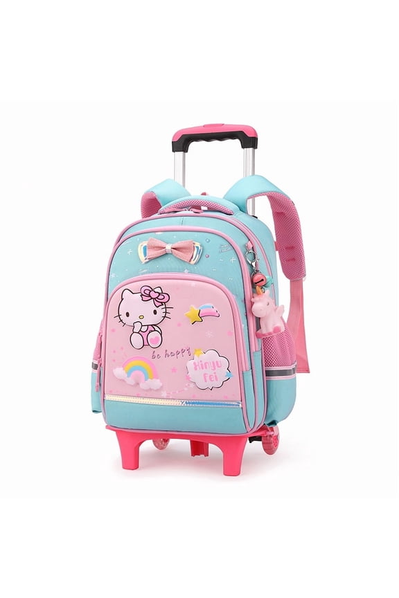 New Hello Kittys Trolley Large Capacity Bag Cute Breathable Water Proof Cartoon