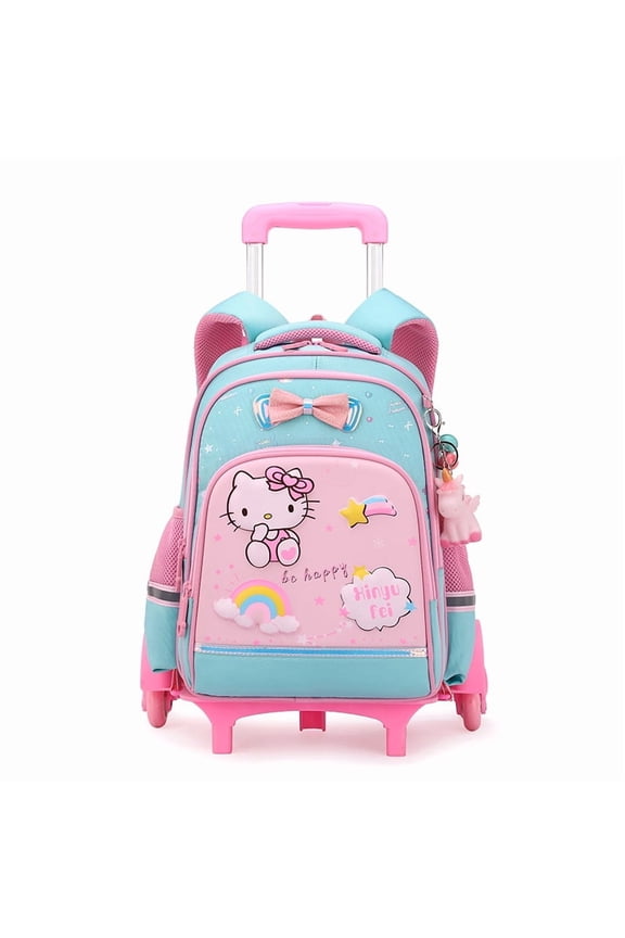 New Hello Kittys Trolley Large Capacity Bag Cute Breathable Water Proof Cartoon