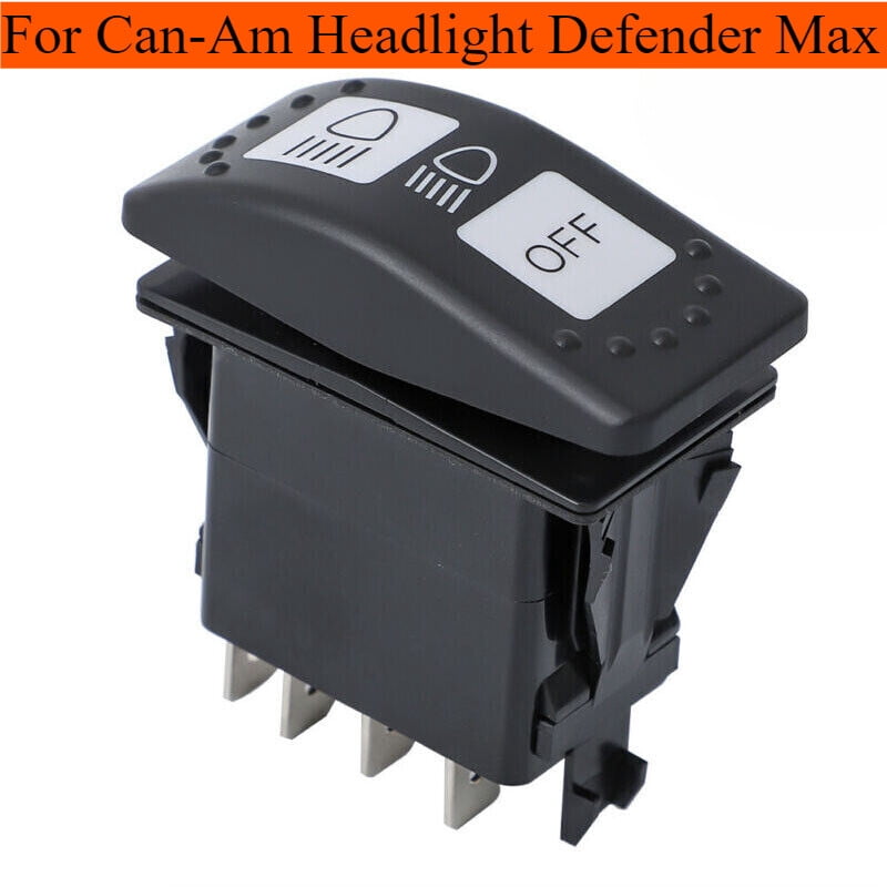 New High Low Off 3 POS Light Switch Rocker Fits for Can-Am Headlight ...