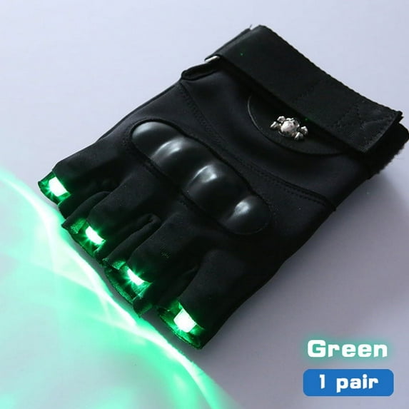New High Quality Green Laser Gloves Nightclub Bar Party Dance Singer Dance Props Dj Mechanical Gloves Led Light Gloves