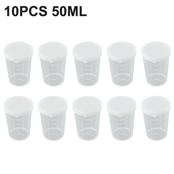 New High Quality Measuring Cup Measuring Cups Transparent With Lid Plastic With Graduated 100Ml Diy Cake Making Baking Tools