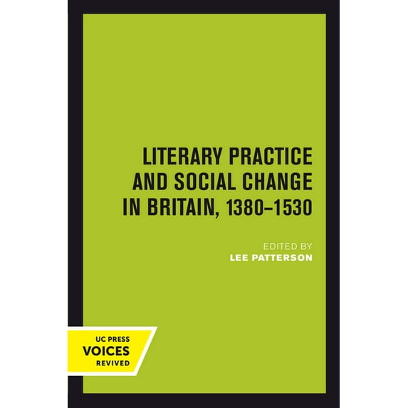 New Historicism: Studies in Cultural Poe Literary Practice and Social Change in Britain, 1380-1530: Volume 8, Book 8, (Hardcover)