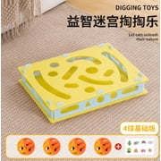New Hole-Digging Puzzle Cat Toy - Self-Play Interactive Toy for Indoor Cats