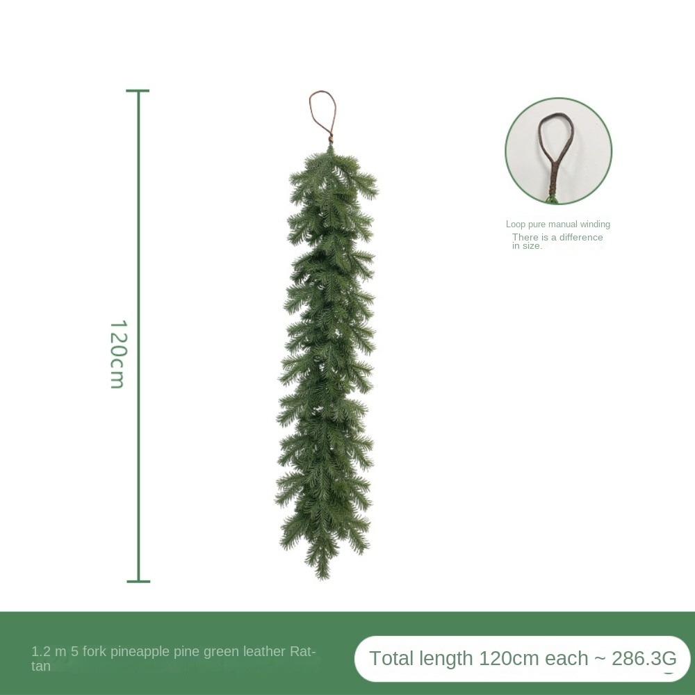 New Holiday Indoor Mantle Decoration Garland Artificial Christmas