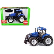 New Holland T7.315 HD Tractor Blue 1/32 Diecast Model by Siku