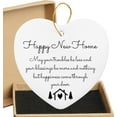 thumbnail image 1 of New Home 2025 1 Side Ceramic Ornament, Happy New Home Gift, Housewarming Ornament for Couple or Newlywed, 1 of 3
