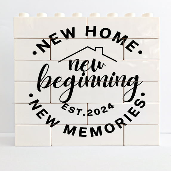 New Home Decor New Home Gift Ideas Signs Blocks Cute Office Supplies New Home Must Haves House Essentials For New Home Housewarming Gifts Rustic Building Bricks Blocks Puzzless For Table Home Shelf