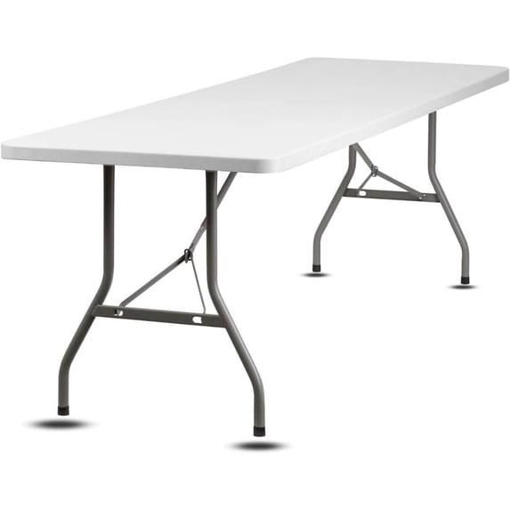 New Home Era 6ft Outdoor Portable Utility Table, Non-Folding Plastic ...