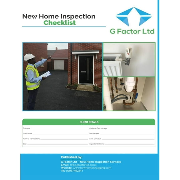 New Home Inspection Checklist (Paperback)