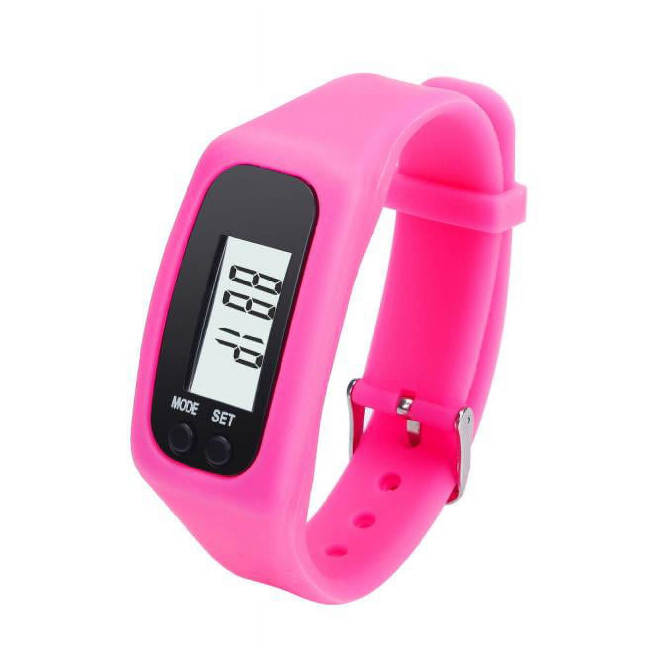 New Home Items Digital LCD Pedometer Run Step Walking Distance Calorie Counter Watch Bracelet