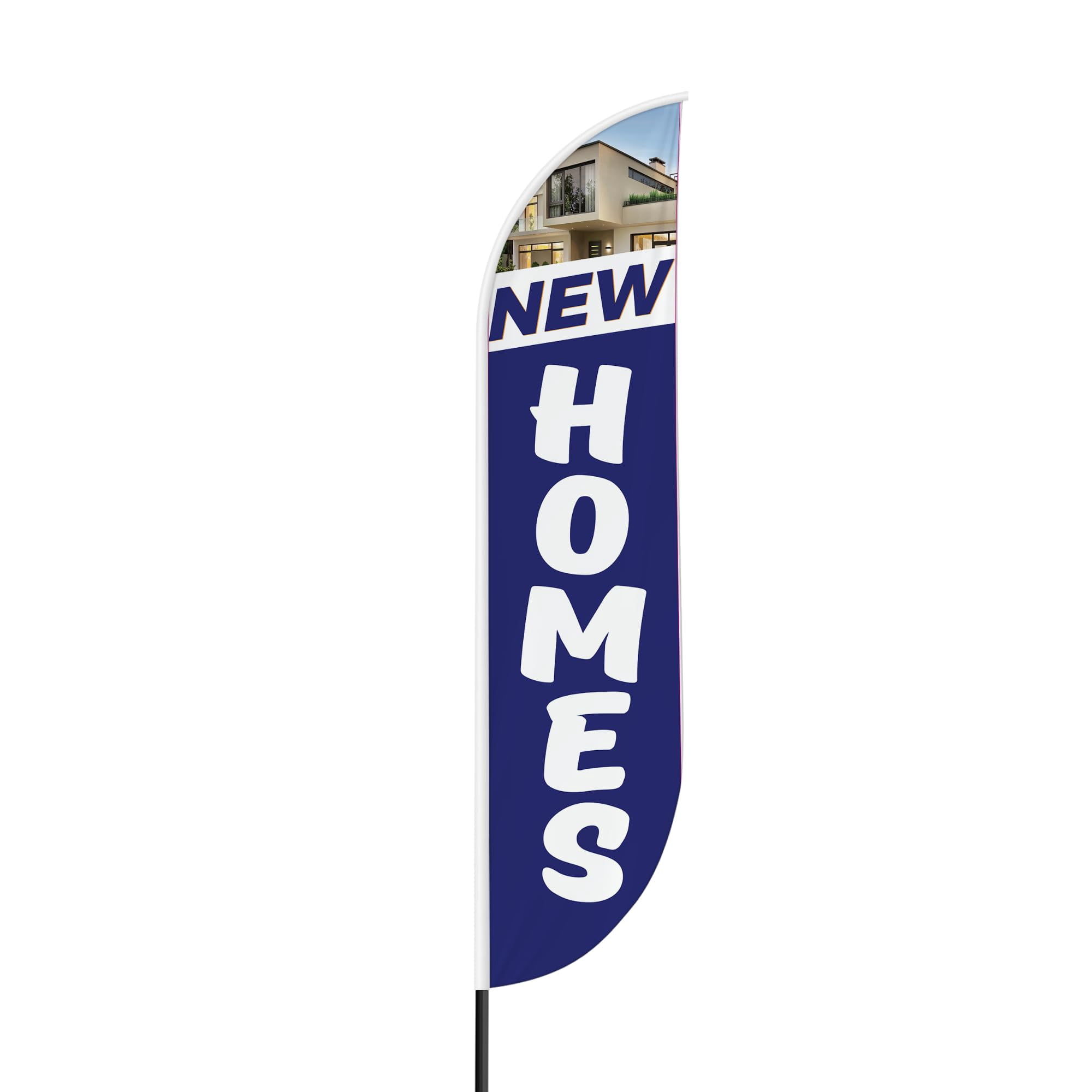 New Homes Sign feather flag for Outdoor by Mavis Printing | 11.5 FEET ...