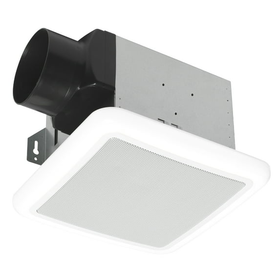 New Homewerks 80 CFM / 1.5 Sones Exhaust Fan Ventilation with Bluetooth Speaker & Dimmable LED Light