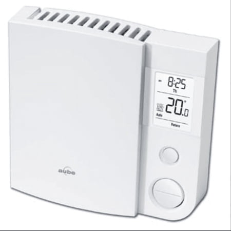 New Honeywell Model TH105PLUS - Line Volt 5-2 Programmable Thermostat with Triac for Electric Heat