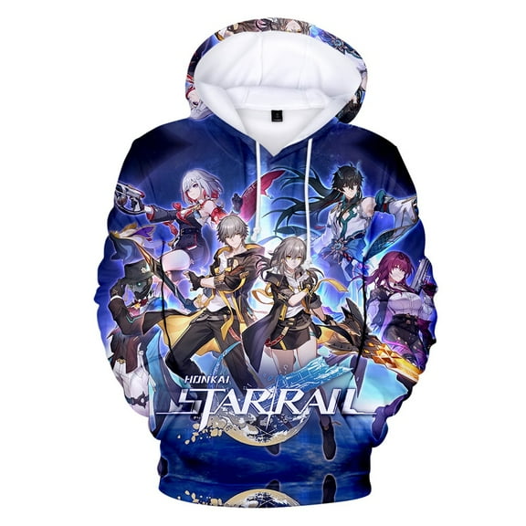 New Honkai: Star Rail Merch Hoodies 3D Digital Print Long Sleeve Fashion Sweatshirts Casual Pullover