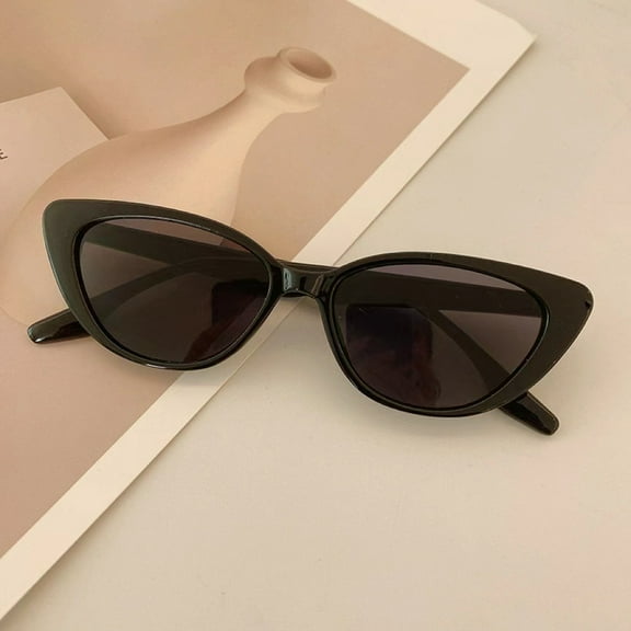 New Hot Girl Style Face-Slimming Sunglasses Retro High-End Cat Eye Sunglasses Fashion Street Style Ins Xiaohongshu Style