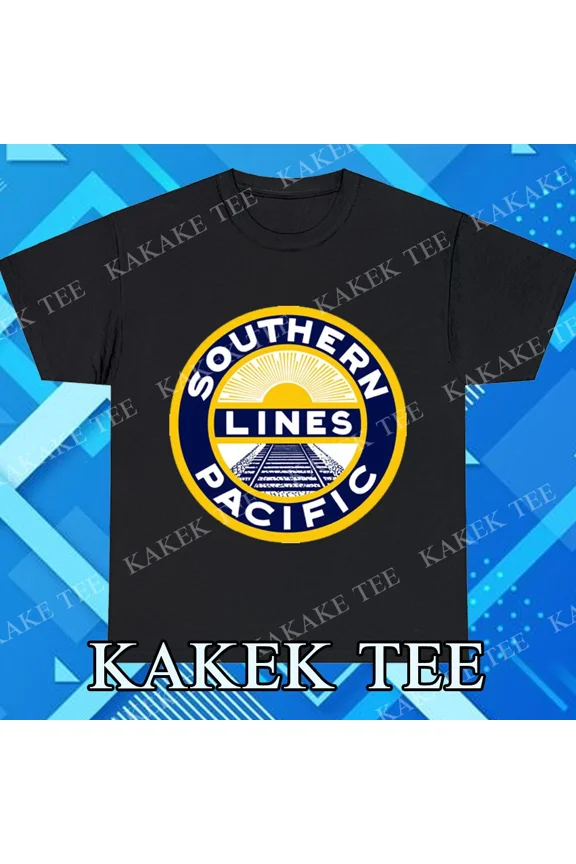 New Hot New Southern Line Pacific Logo T-Shirt Funny Size S to 5XL
