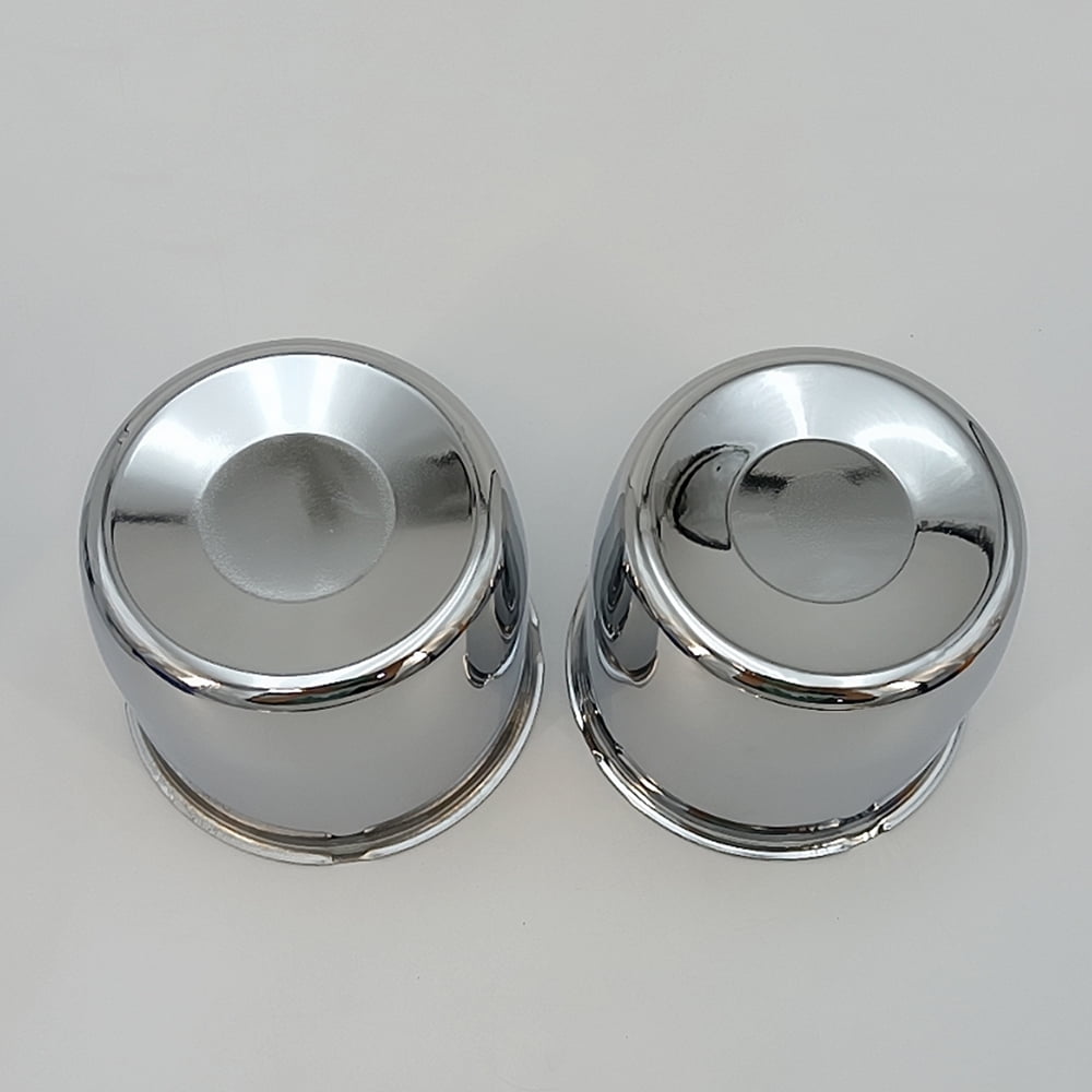 New Hot Sale 4Pcs Steel Short Chrome Center Caps Set For 4.25