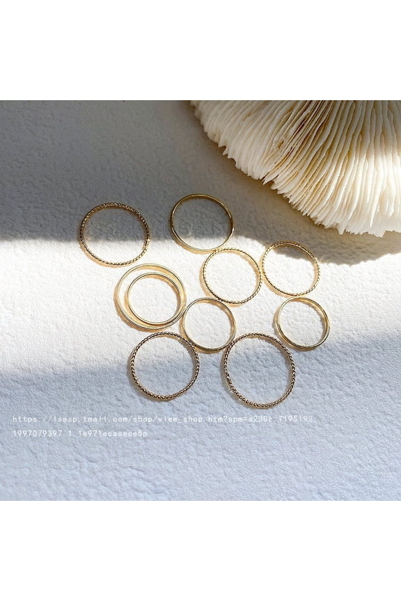 Womens Geometric Ring with Gem Inlay 925 Silver Adjustable Opening Korean Fashion Ring Micro Inlay Processing Silver and Gold Rings for Her