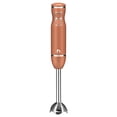 thumbnail image 1 of New House Kitchen Immersion Hand Blender 2 Speed Stick Mixer with Stainless Steel Shaft & Blade, 300 Watts Easily Food, Mixes Sauces, Purees Soups, Smoothies, and Dips, Copper, 1 of 3