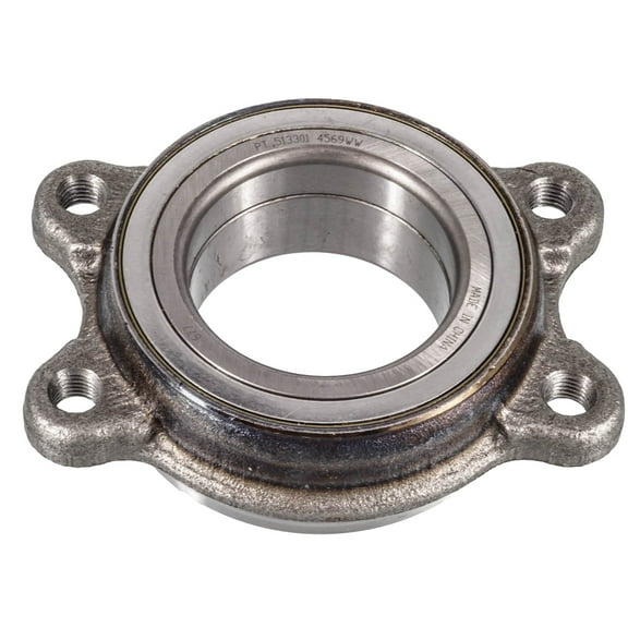 Rear Hub Bearing Assembly Compatible with 2008-2023 Audi A4 Quattro Q5 S5 4-Lug Without ABS 513301 Bolt-On Direct Fit A5 S4 A8 A6 Left or Right Side Pre-Greased Pre-Sealed Sealed Unit