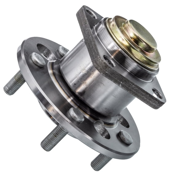 Rear Hub Bearing Assembly Compatible with 2000-2005 Buick Regal Century Lacrosse 5-Lug Without ABS 12413029 19122338 512221 Bolt-On Direct Fit Chevrolet Impala BALL Left or Right Side