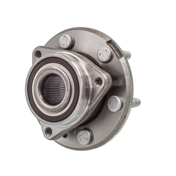 Front Wheel Bearing and Hub Assembly Compatible with 2007-2017 Buick Enclave Chevrolet Traverse Gmc Acadia Limited 6-Lug ABS 22756832 513277 OE Direct Replacement Saturn Outlook BALL CX