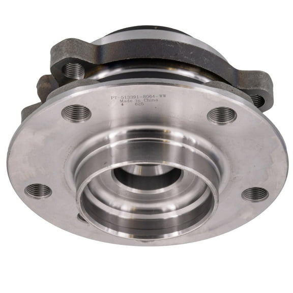 Non-Driven Wheel Hub Assembly Compatible with 2010-2019 BMW X3 X4 528i 535i 535d 640i 650i 740Li 750Li xDrive Gran Coupe Ball Bearing Chrome Steel 48T ABS Ring BMW 33406850159