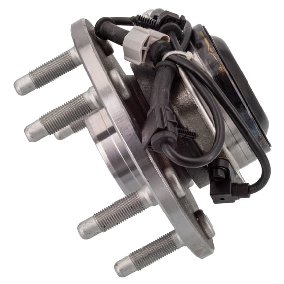 Front Wheel Bearing and Hub Assembly Compatible with 1999-2013 Chevrolet Silverado 1500 Hd Lt Gmc Sierra Without ABS 15233111 15233112 15863442 515054 TAPERED Driver or Passenger Side