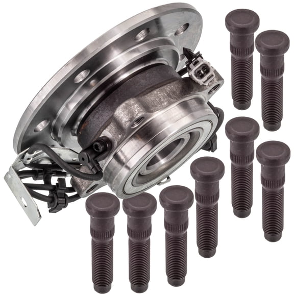 Front Wheel Bearing and Hub Assembly Compatible with 1994-1999 Dodge Ram 3500 Van 4-Lug ABS 515068 OE Direct Replacement 33-Spline TAPER Driver or Passenger Side New Left or Right Side
