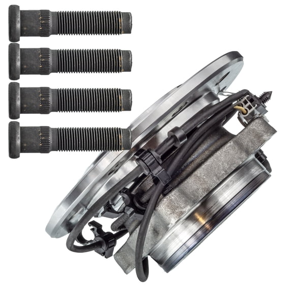 Front Wheel Bearing and Hub Assembly Compatible with 1994-1999 Dodge Ram 3500 Van 4-Lug ABS 515069 OE Direct Replacement 33-Spline TAPER Driver or Passenger Side New Left or Right Side