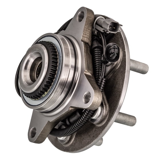 Front Hub Bearing Assembly Compatible with 2018-2020 Ford F-150 6-Lug Without ABS HUB471 JL3Z1104P 515177 Bolt-On Direct Fit 45-Spline TAPERED Driver or Passenger Side New Sealed Unit