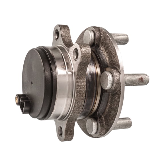 Front Wheel Bearing and Hub Assembly Compatible with 2015-2023 Lincoln Continental Nautilus 5-Lug Without ABS 512580 OE Direct Replacement Ford Edge Mkx 27-Spline BALL New Sealed Unit