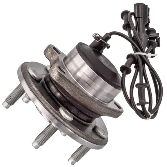 Rear Wheel Bearing and Hub Assembly Compatible with 2003-2009 Jaguar Xjr Super V8 5-Lug ABS 513169 OE Direct Replacement S-Type Xj8 BALL 4-Bolt Knuckle Mount Left or Right Side 3.0L V6