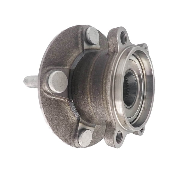 Front Wheel Bearing and Hub Assembly Compatible with 2013-2023 Mazda Cx-5 5-Lug Without ABS 512551 OE Direct Replacement 28-Spline BALL 4-Bolt Knuckle Mount Driver or Passenger Side