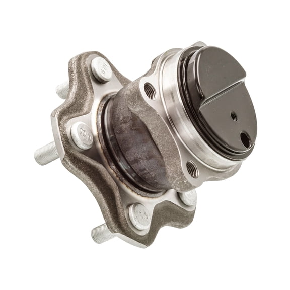 Rear Wheel Bearing and Hub Assembly Compatible with 2011-2017 Nissan Juke Leaf 5-Lug Without ABS 512494 OE Direct Replacement BALL Left or Right Side Pre-Greased Pre-Sealed Sealed Unit