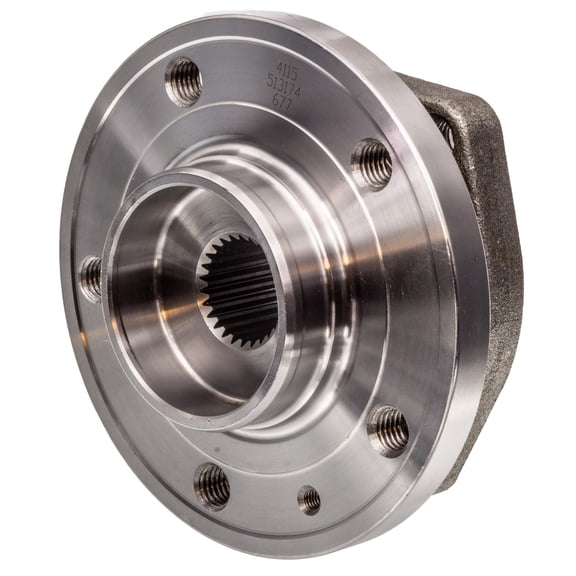 OEM Grade Front Wheel Hub Bearing Assembly Compatible with 1994-1998 Volvo 850 C70 S70 4-Lug Without ABS 274378 513174 Direct Fit Replacement V70 26-Spline BALL Pre-Greased Pre-Sealed