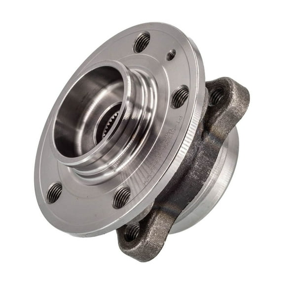 Front Wheel Bearing and Hub Assembly Compatible with 2003-2007 Volvo Xc90 4-Lug Without ABS 30639875 31406300 513208 OE Direct Replacement 36-Spline BALL Driver or Passenger Side T5