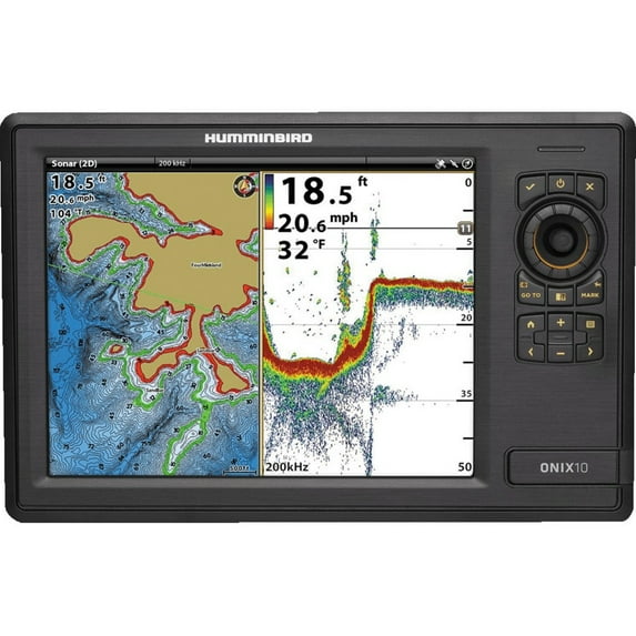 New Humminbird Onix Combos humminbird 408800-1 Model ONIX10ci Combo Display 10.4"