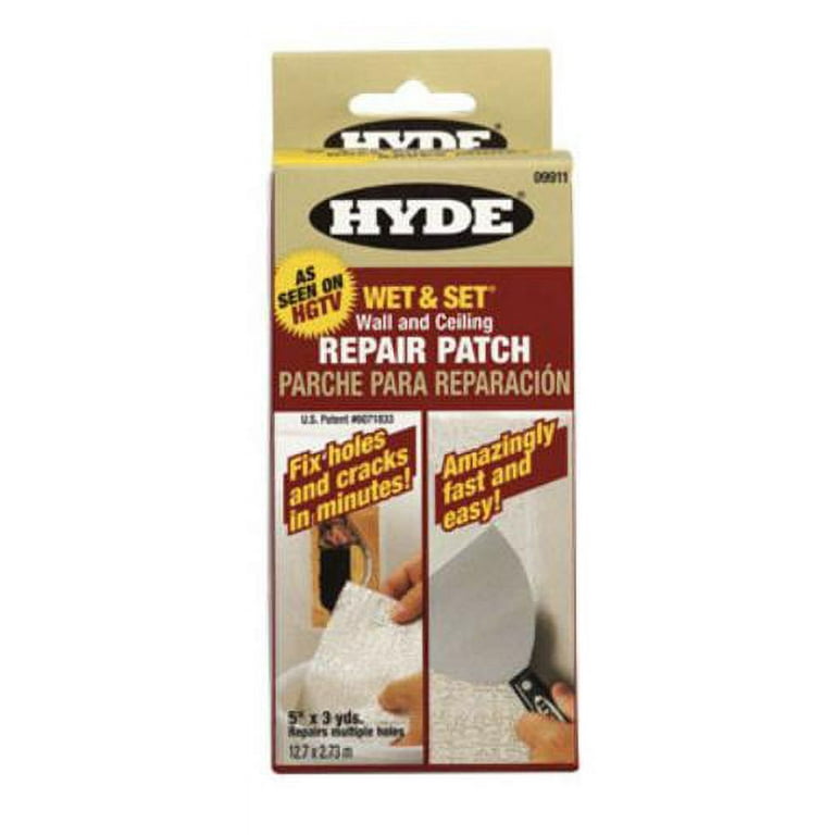 Hyde Wet & Set Wall & Ceiling Repair Patch, 5 x 15