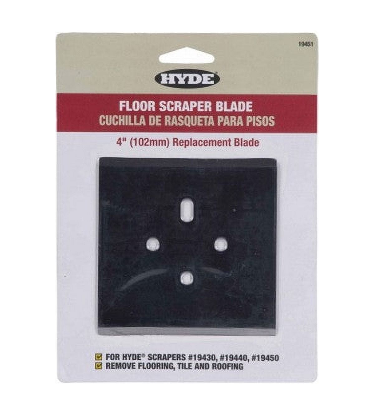 New Hyde 19451 Replacement Blade for Hammer Scraper 19440, 4