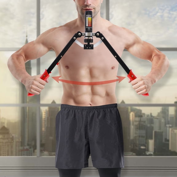 New Hydraulic Power Twister Spin Button 25 Gears Adjustable, Thickened Carbon Steel, Handle Wear-Resistant Non-Slip PP Soft Rubber, Arm Blaster Forearm Workout Equipment