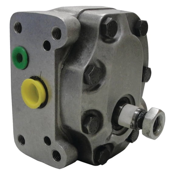 Hydraulic Pump 12 GPM 2900 PSI Keyed Shaft Compatible with International Harvester 766 966 1066 1466 1566 1568 Hydro 100 Hydro 186 66 Series Row-Crop Tractor 2WD Replaces 371807R91