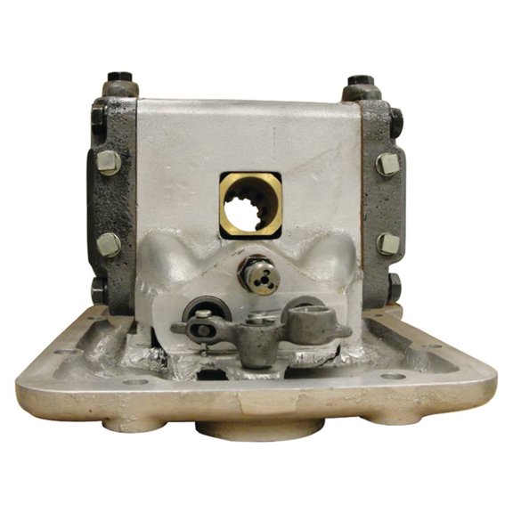 Complete Hydraulic Pump Compatible with Ford 8N Tractor 119.7ci Flathead 4-Cylinder 23HP 12-Spline Drive 23cc Single Pump 5000 PSI with Relief Valve Replaces 8N605A