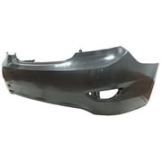 New Hyundai OE Unpainted Rear Bumper Cover Replaces 866111R200 For Hatchback fits 2012-2017 Hyundai Accent GL Hatchback 4-Door