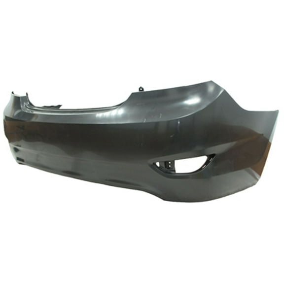 New Hyundai OE Unpainted Rear Bumper Cover Replaces 866111R200 For Hatchback fits 2012-2017 Hyundai Accent GL Hatchback 4-Door