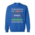 thumbnail image 1 of New I Don't Know Margo Vacation Ugly Christmas Gift Funny DT Crewneck Sweatshirt, 1 of 2