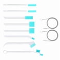 thumbnail image 1 of New Ice Makers Cleaners Set 10Pcs Ice Machine Cleaning Brushes and 2pcs Hook Brush, 1 of 6