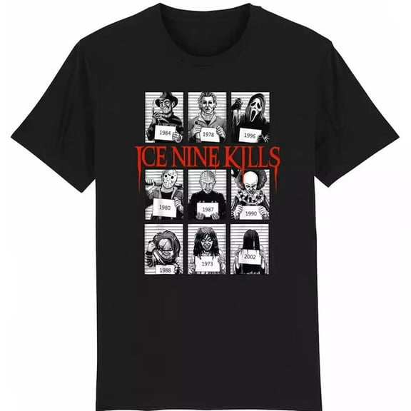 New Ice Nine Kills Album T-shirt Rare Black S-234XL Shirt THAEB933
