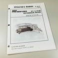thumbnail image 1 of New Idea 571 571W Rectangular Baler Owners Operators Manual, 1 of 4
